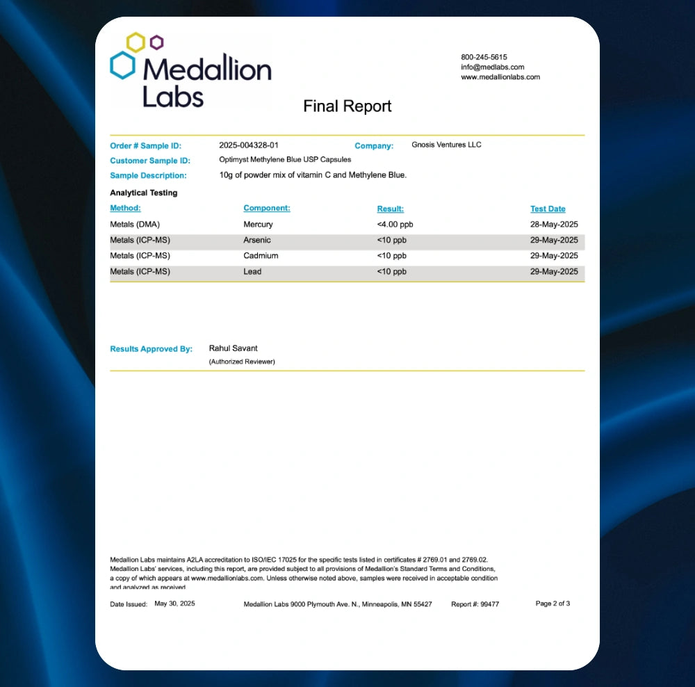 Superior Methylene Blue